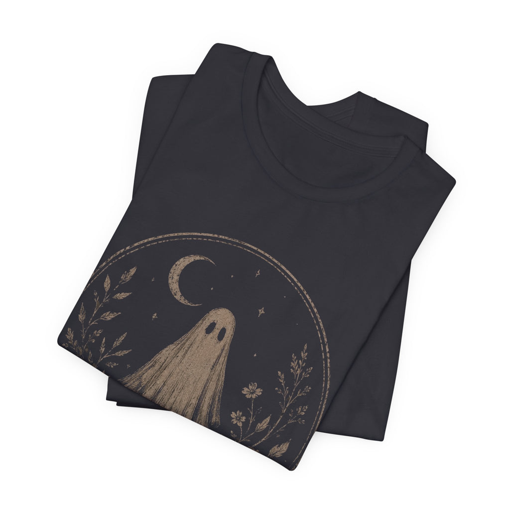 Haunted Threads Ghost Store Tee – Vintage Halloween T-Shirt