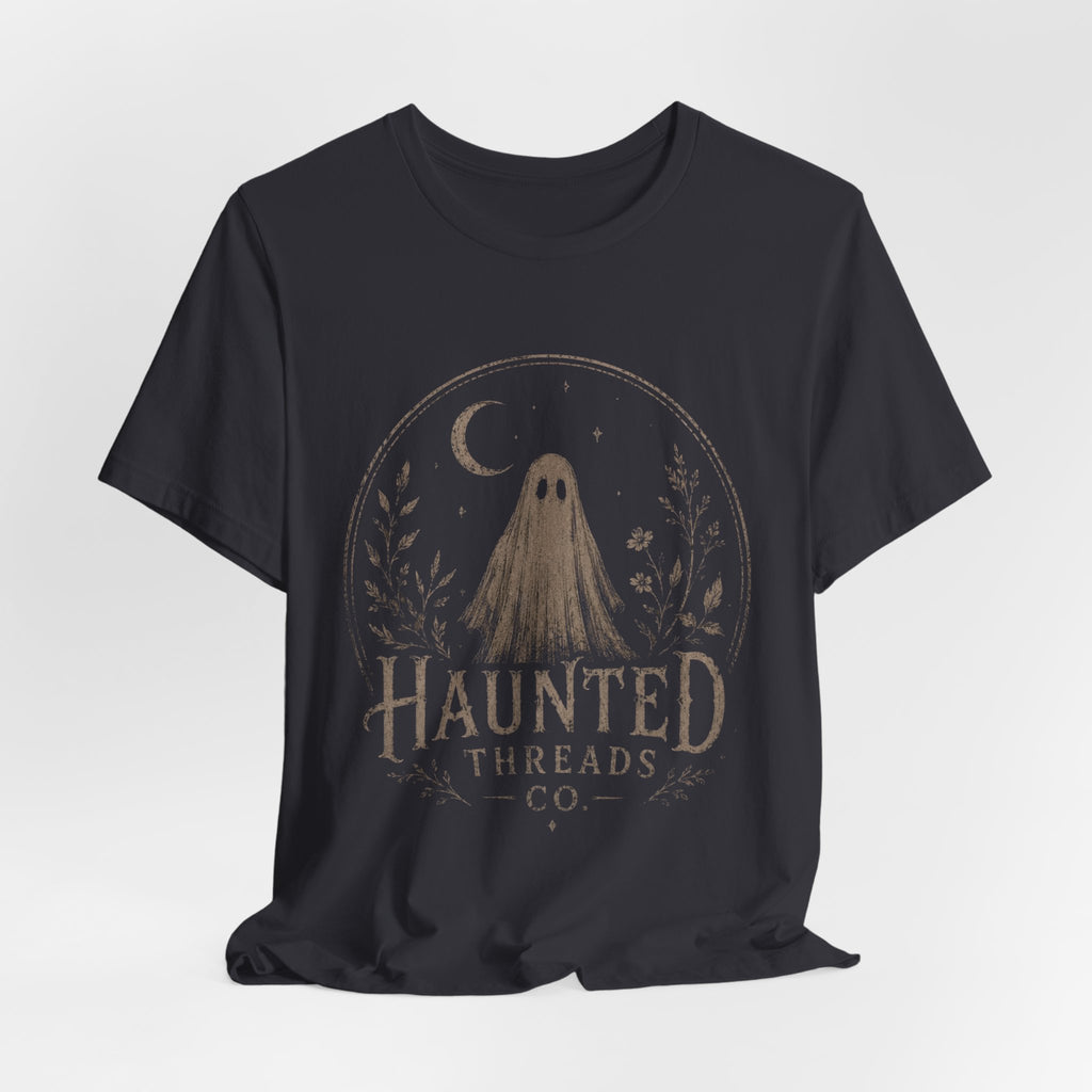 Haunted Threads Ghost Store Tee – Vintage Halloween T-Shirt