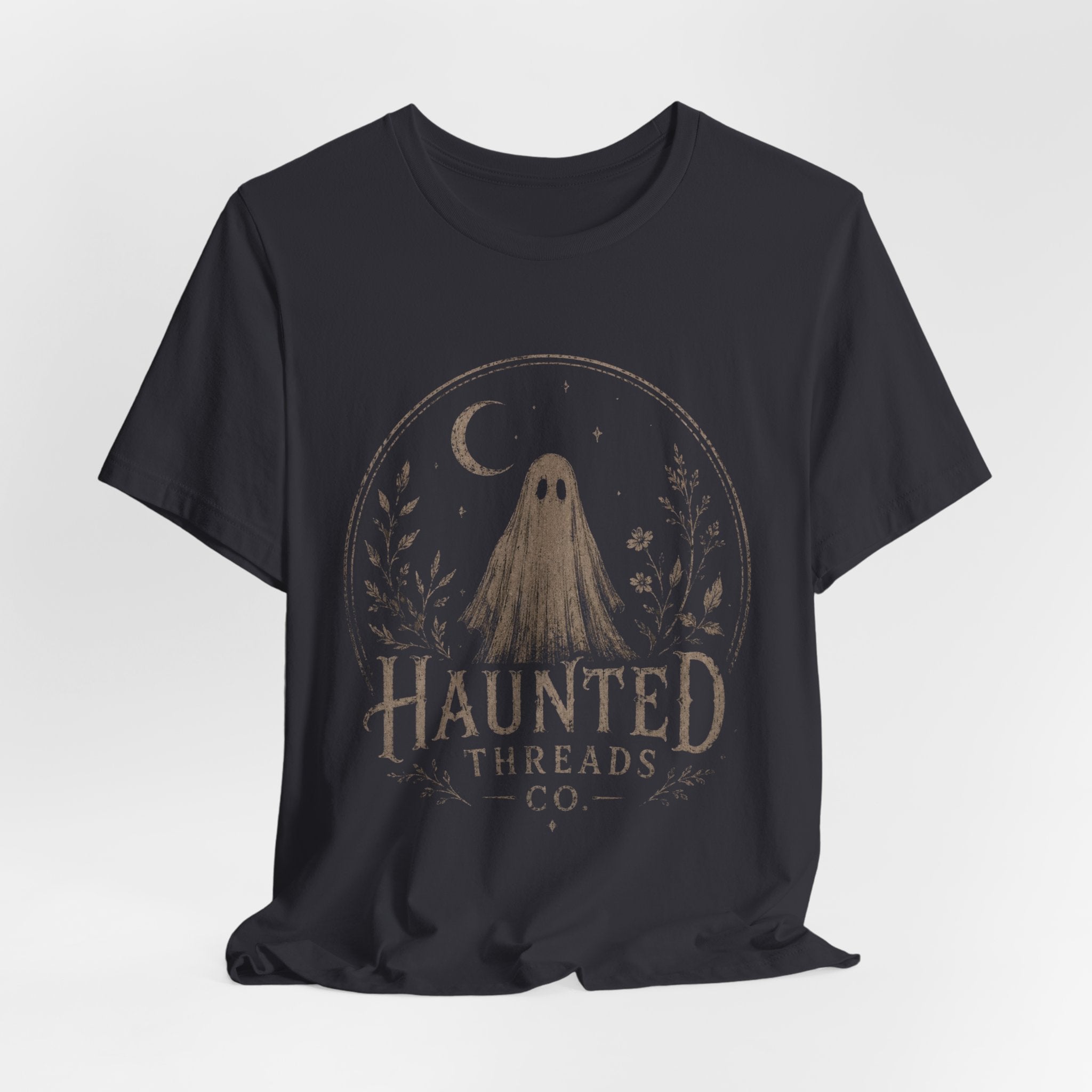 Haunted Threads Ghost Store Tee – Vintage Halloween T-Shirt