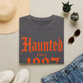 Haunted Since | Custom Birth Year T-Shirt — Vintage Gothic Birth Year Tee