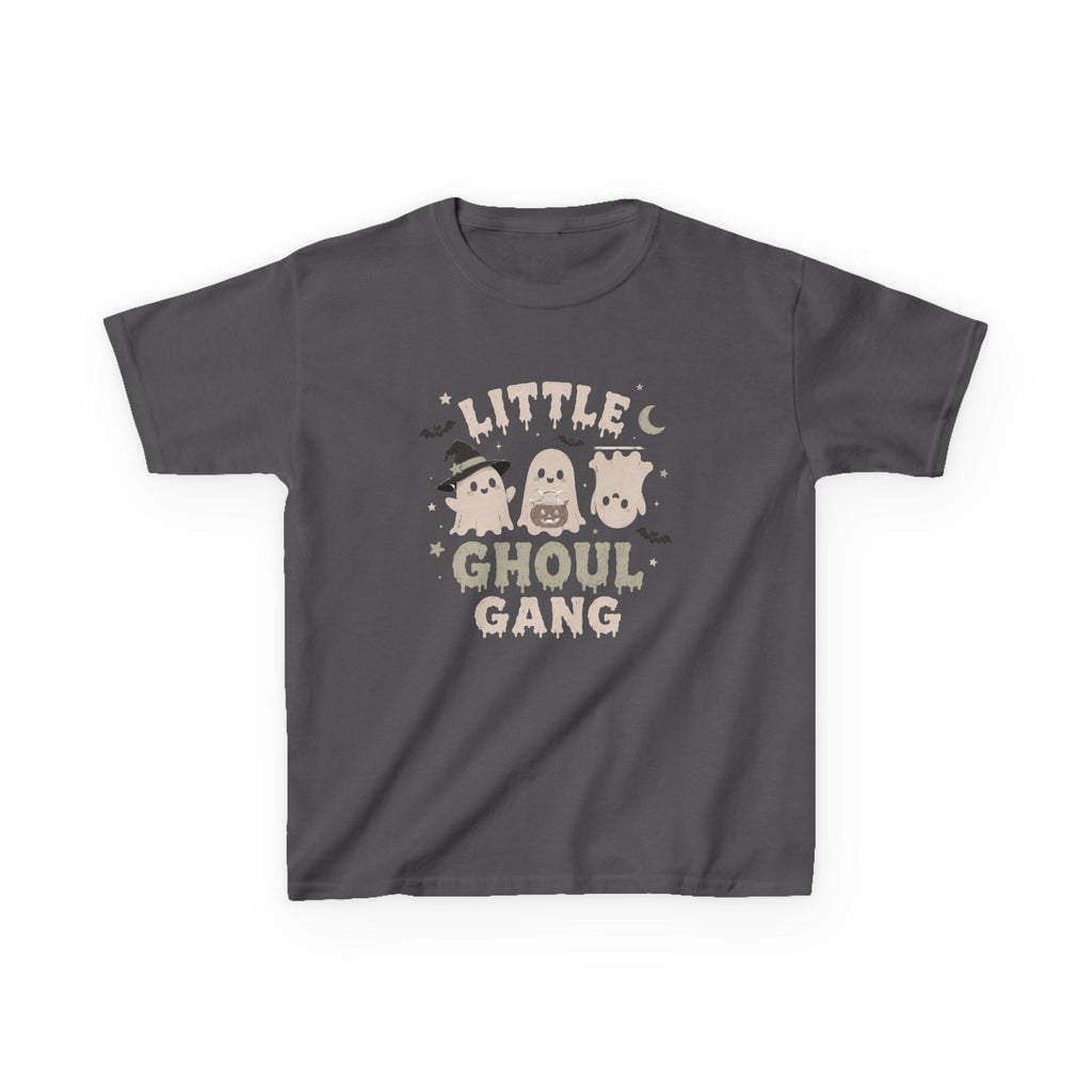 Kids T-Shirt — "Little Ghoul Gang" Cute Halloween Ghost Tee