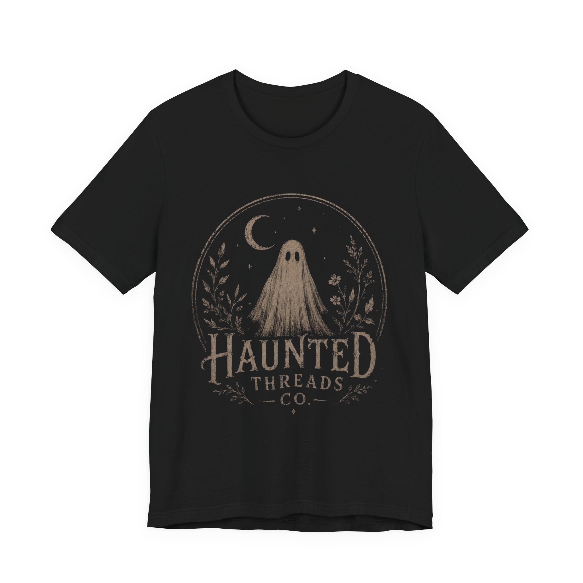 Haunted Threads Ghost Store Tee – Vintage Halloween T-Shirt