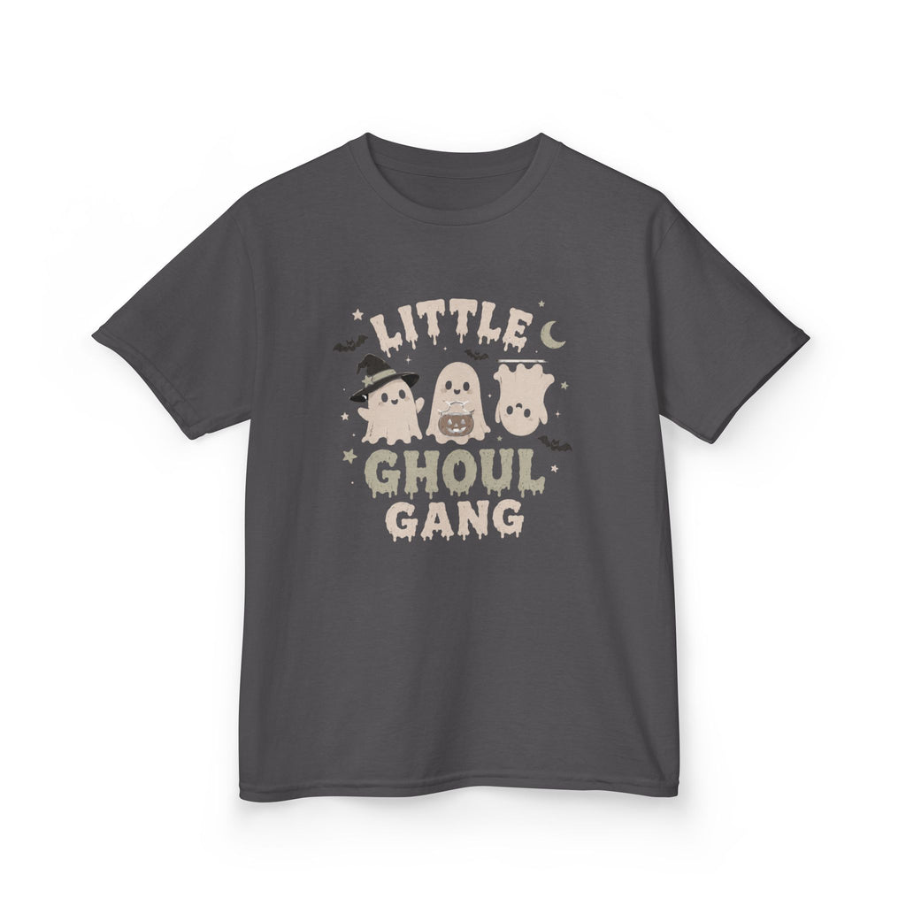 Kids T-Shirt — "Little Ghoul Gang" Cute Halloween Ghost Tee