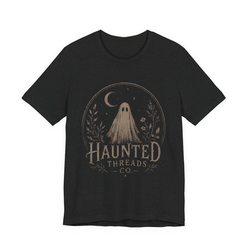 Haunted Threads Ghost Store Tee – Vintage Halloween T-Shirt
