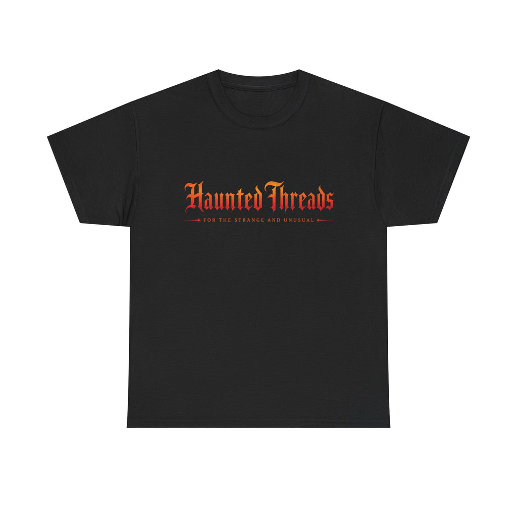 Haunted Threads logo tee