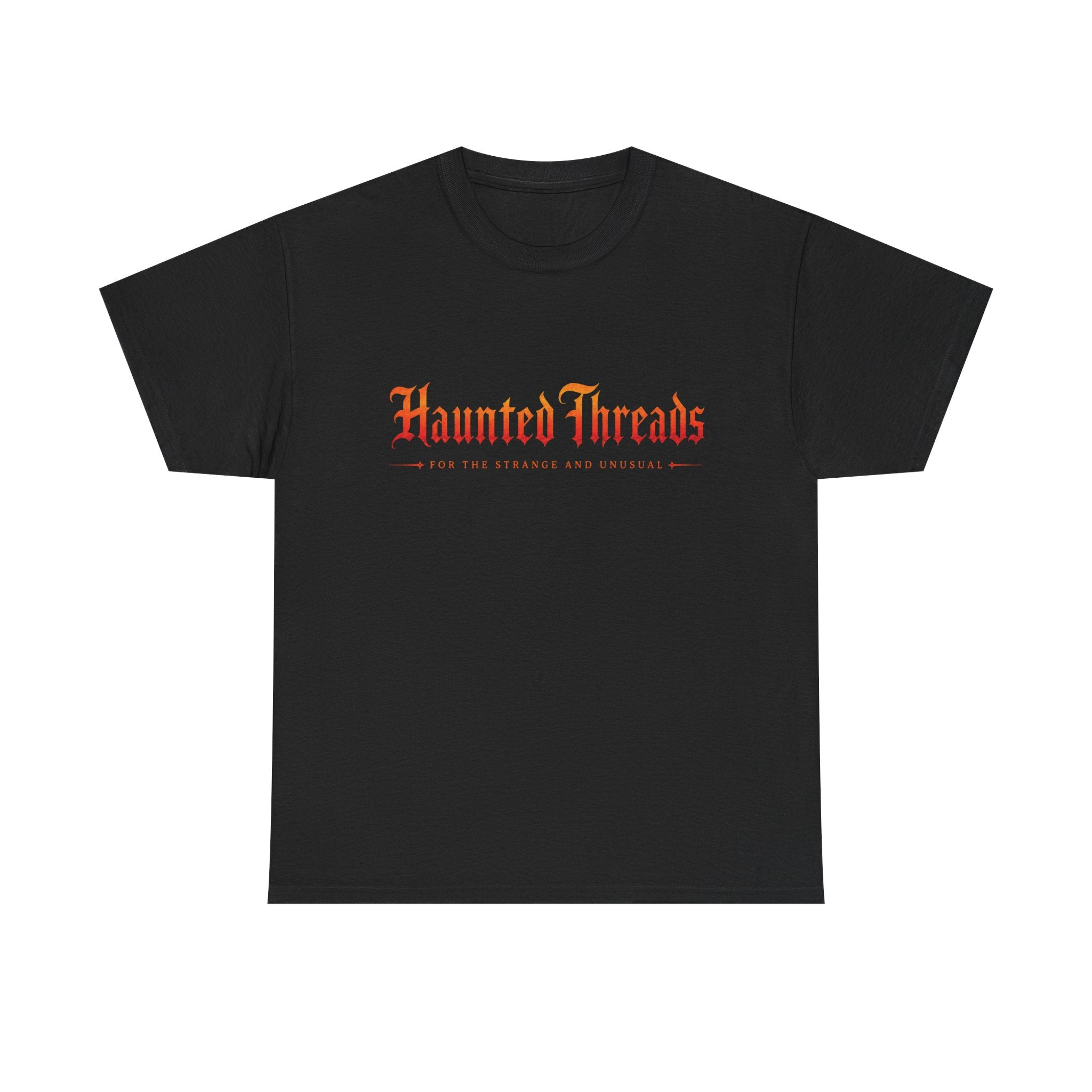 Haunted Threads logo tee