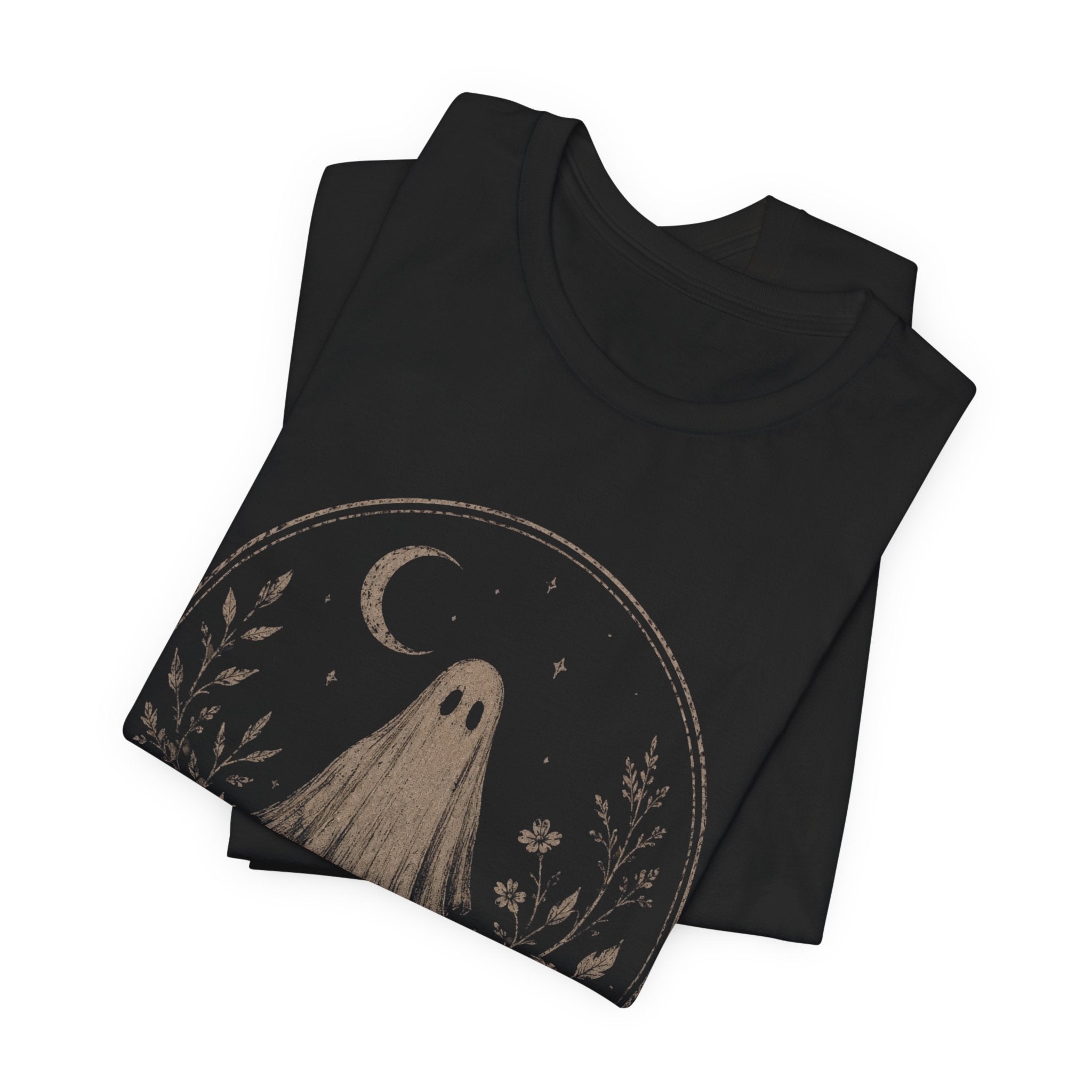 Haunted Threads Ghost Store Tee – Vintage Halloween T-Shirt