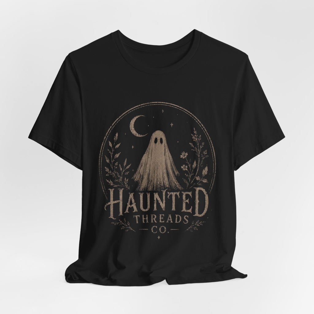Haunted Threads Ghost Store Tee – Vintage Halloween T-Shirt