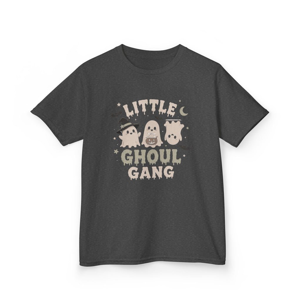 Kids T-Shirt — "Little Ghoul Gang" Cute Halloween Ghost Tee