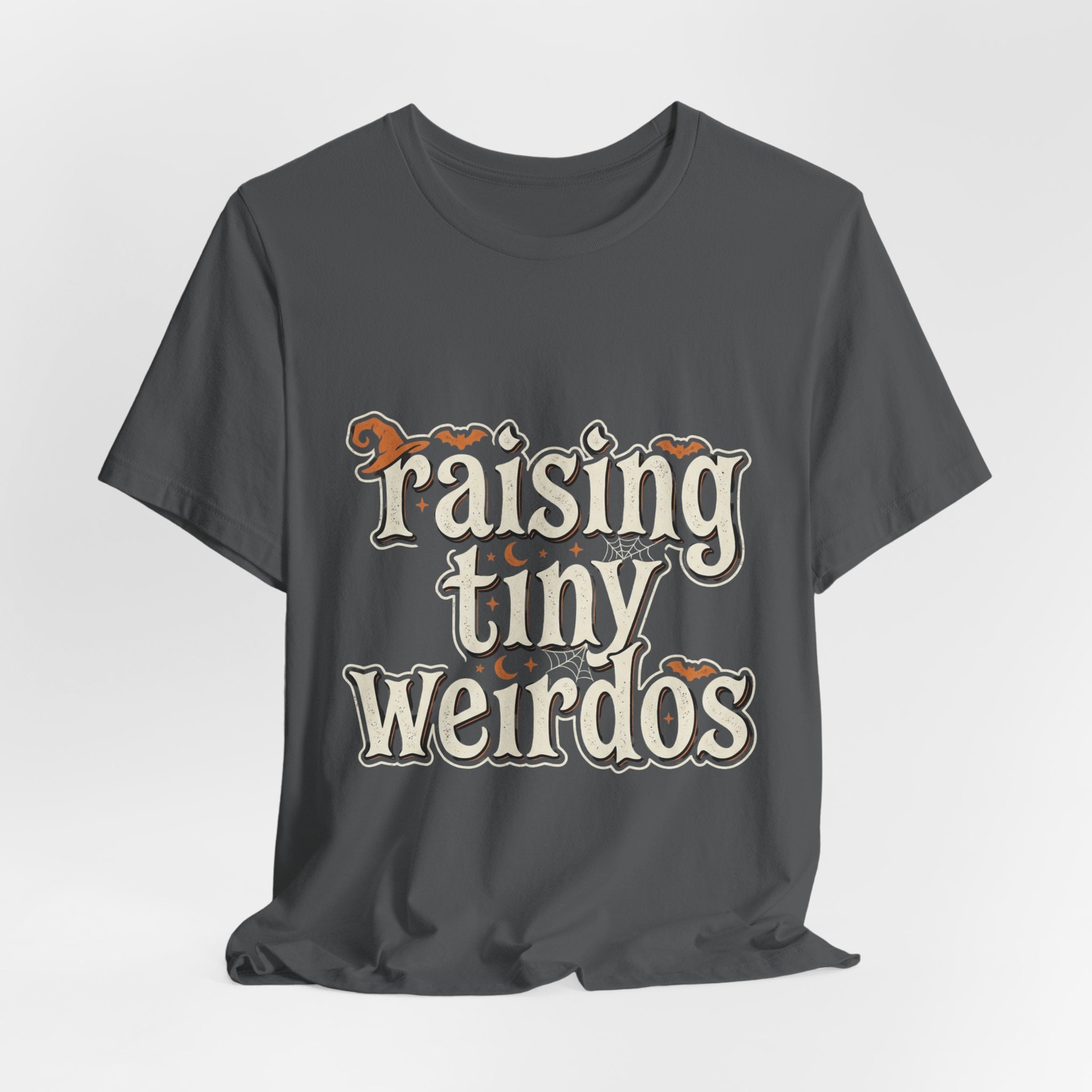 Raising Tiny Weirdos Tee — Cute Playful Parenting Graphic T‑Shirt