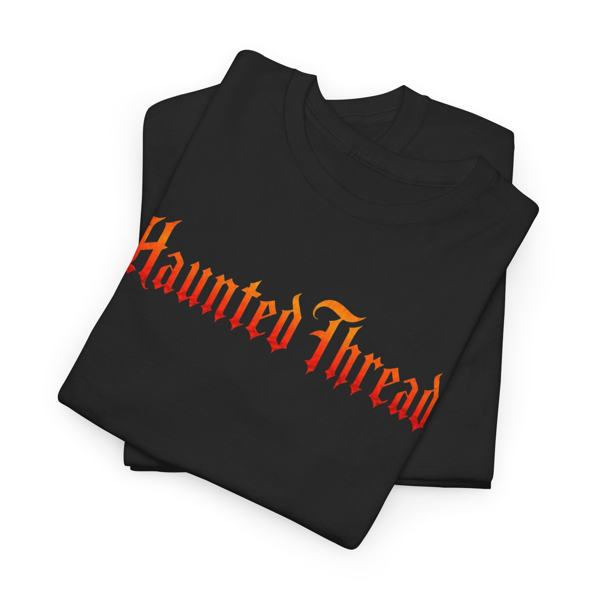 Unisex Haunted Threads Logo T-shirt - Front and Back Design