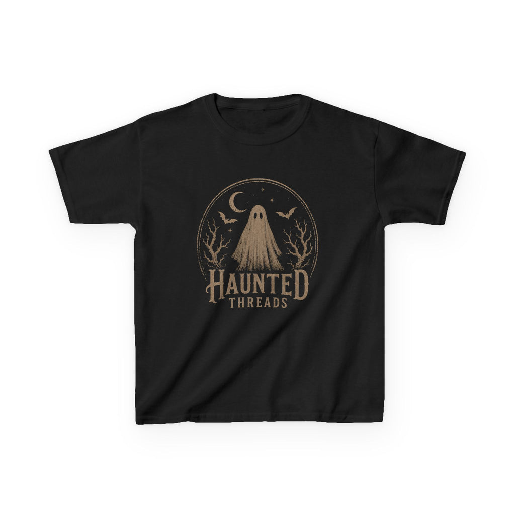 Kids Tee — 'Haunted Threads' Tree Version Ghost Graphic (For the Tiny & Unusual)
