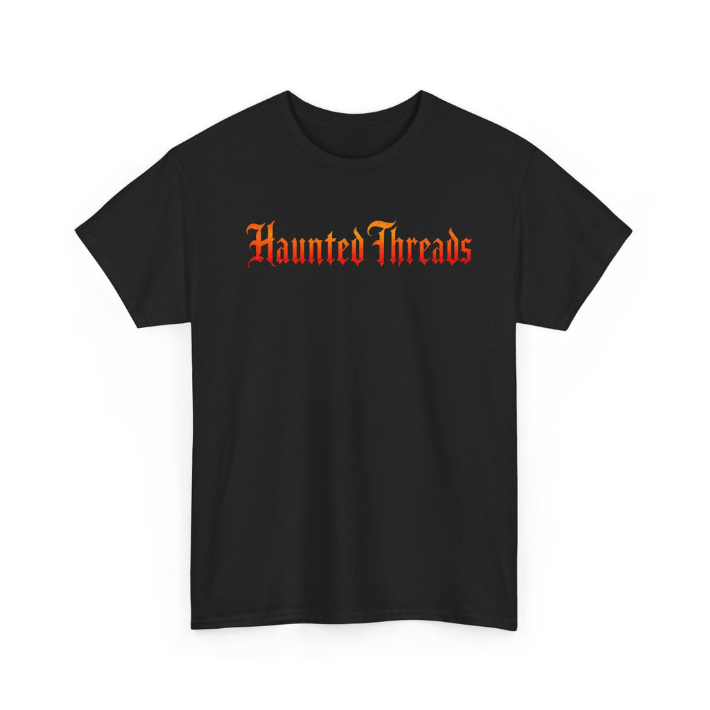 Unisex Haunted Threads Logo T-shirt - Front and Back Design