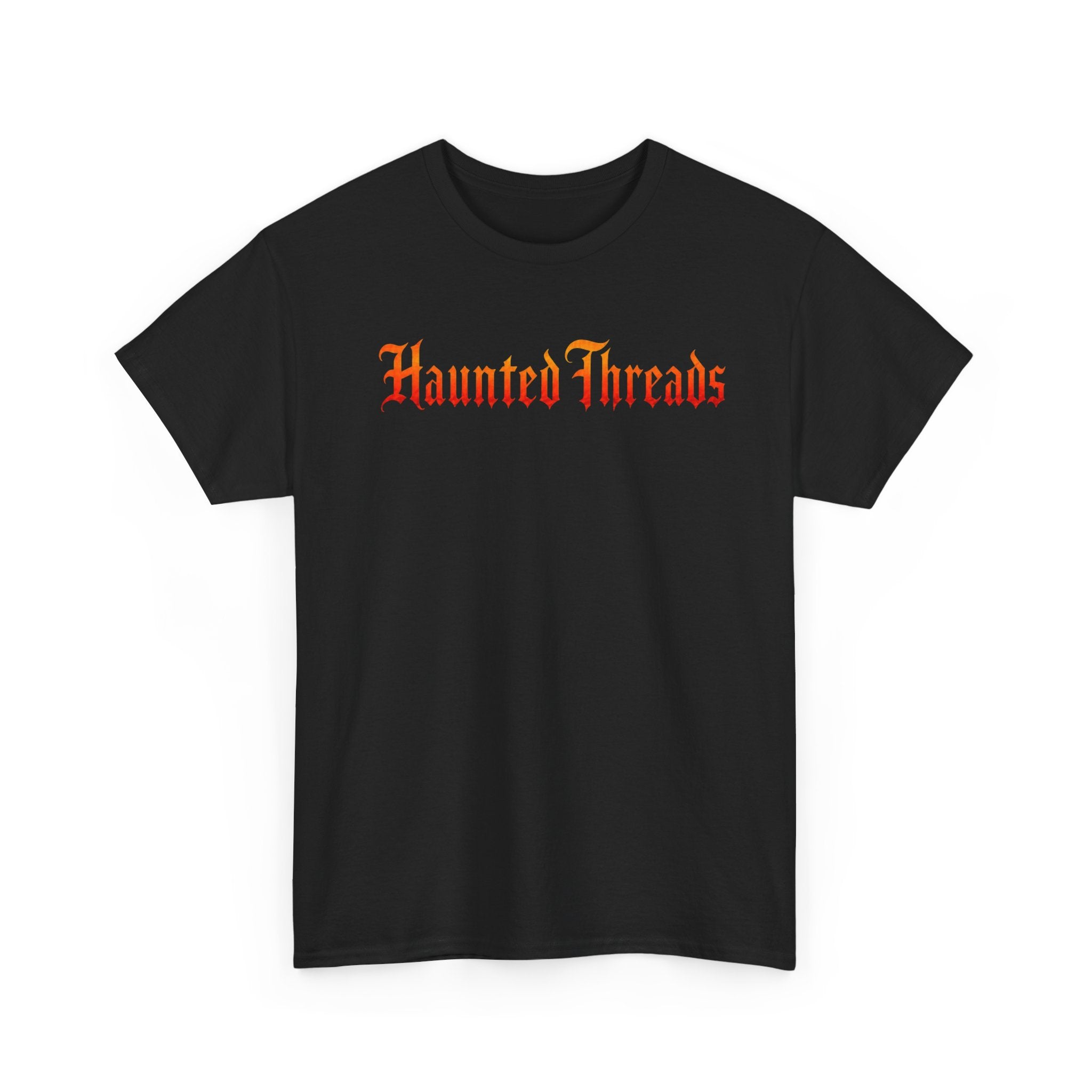 Unisex Haunted Threads Logo T-shirt - Front and Back Design