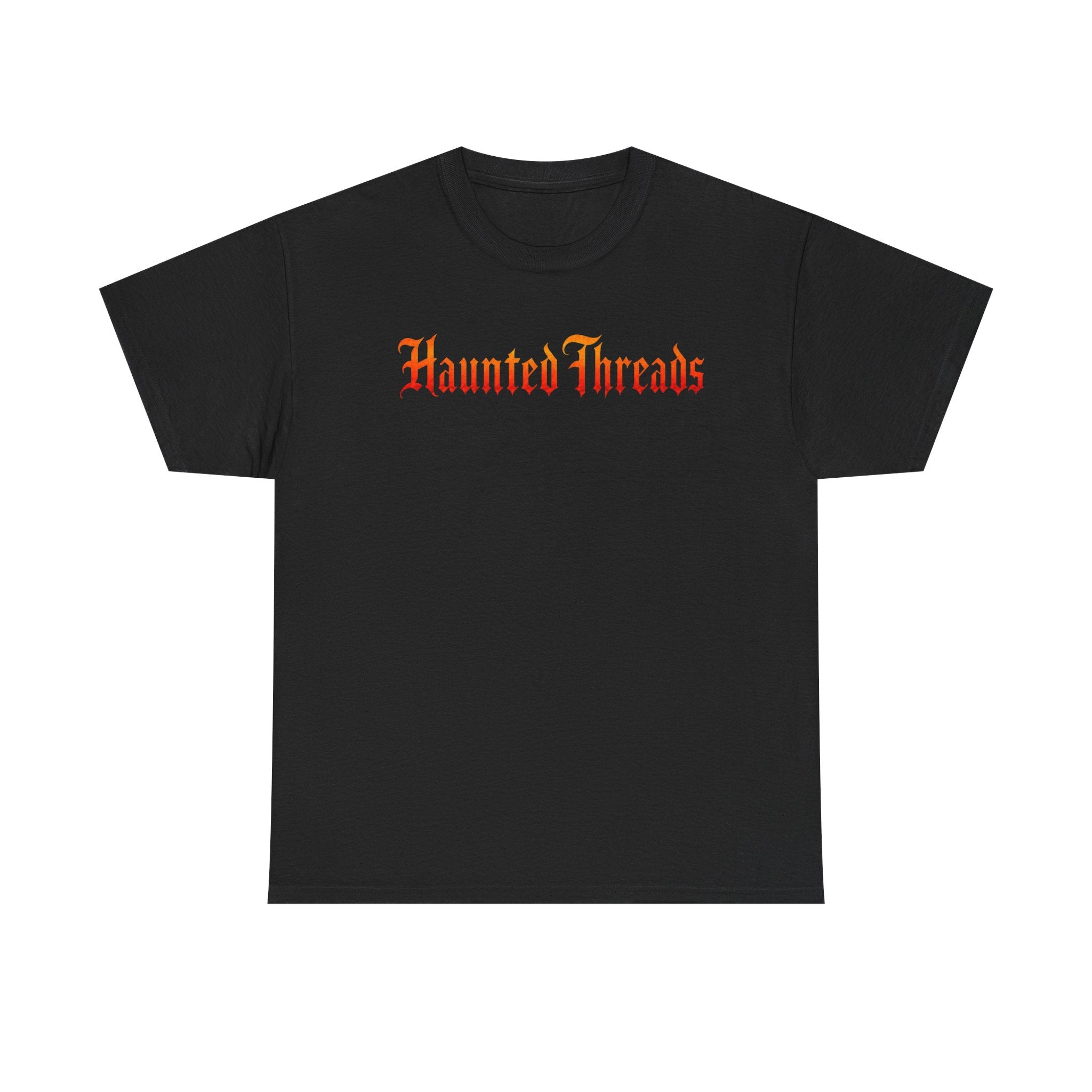 Unisex Haunted Threads Logo T-shirt - Front and Back Design