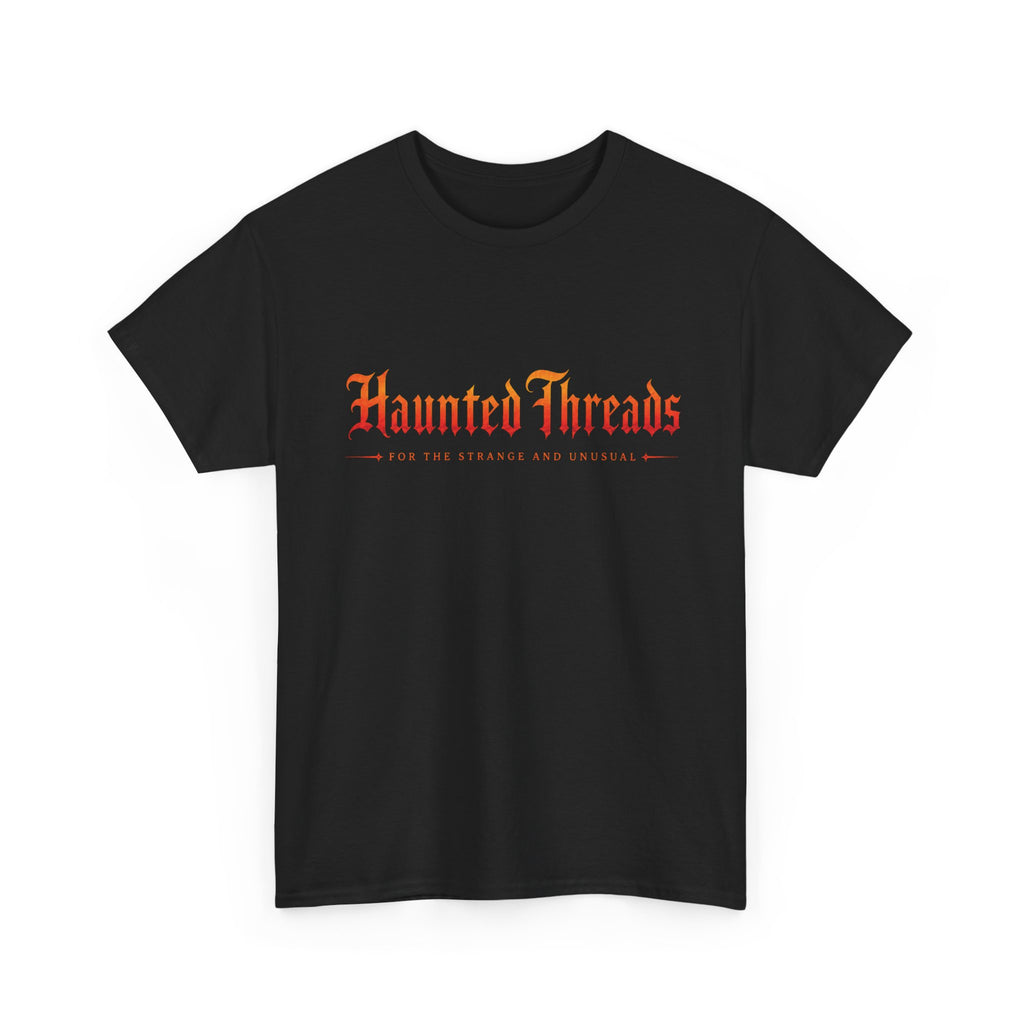 Haunted Threads logo tee