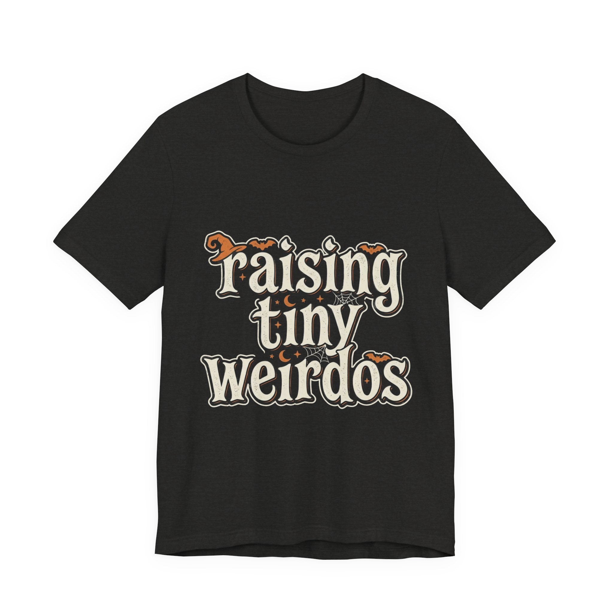Raising Tiny Weirdos Tee — Cute Playful Parenting Graphic T‑Shirt