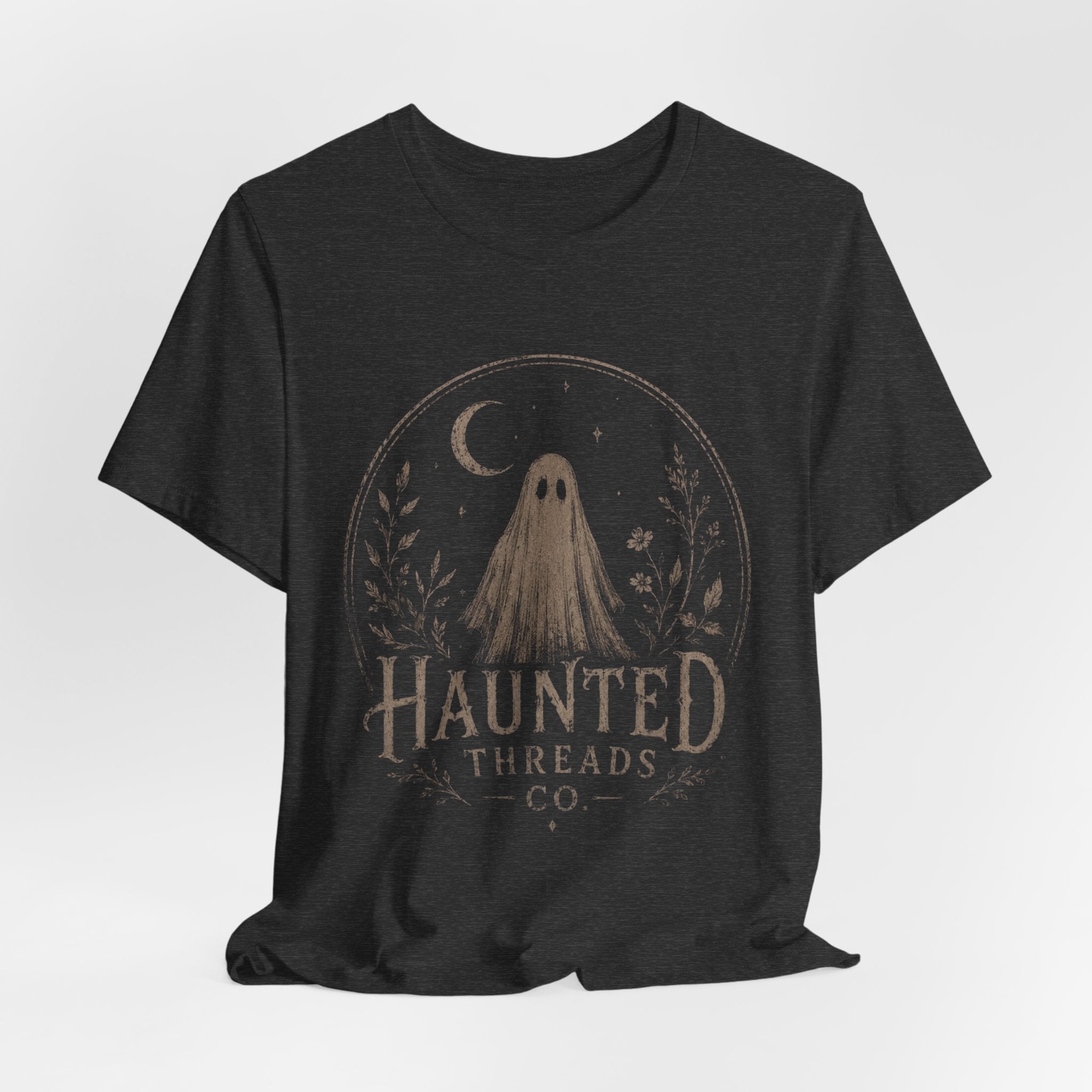 Haunted Threads Ghost Store Tee – Vintage Halloween T-Shirt