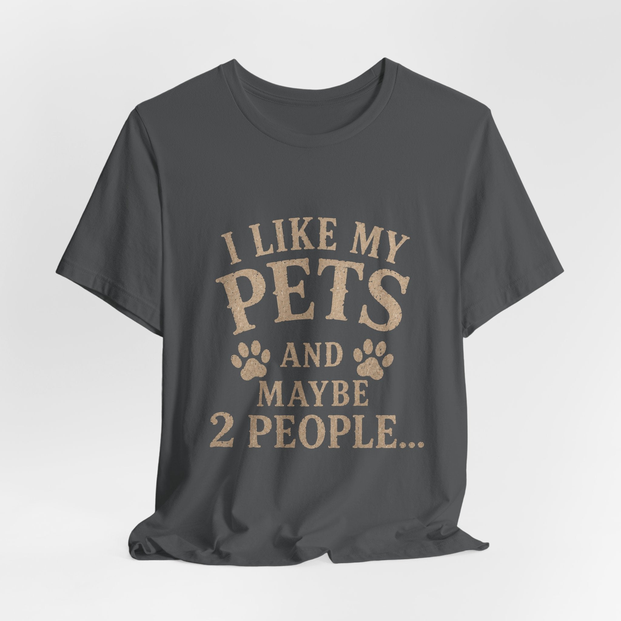 I Like My Pets and Maybe 2 People Tee