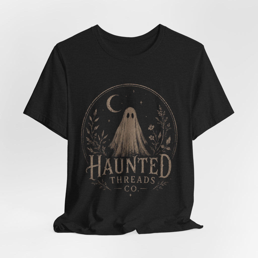 Haunted Threads Ghost Store Tee – Vintage Halloween T-Shirt