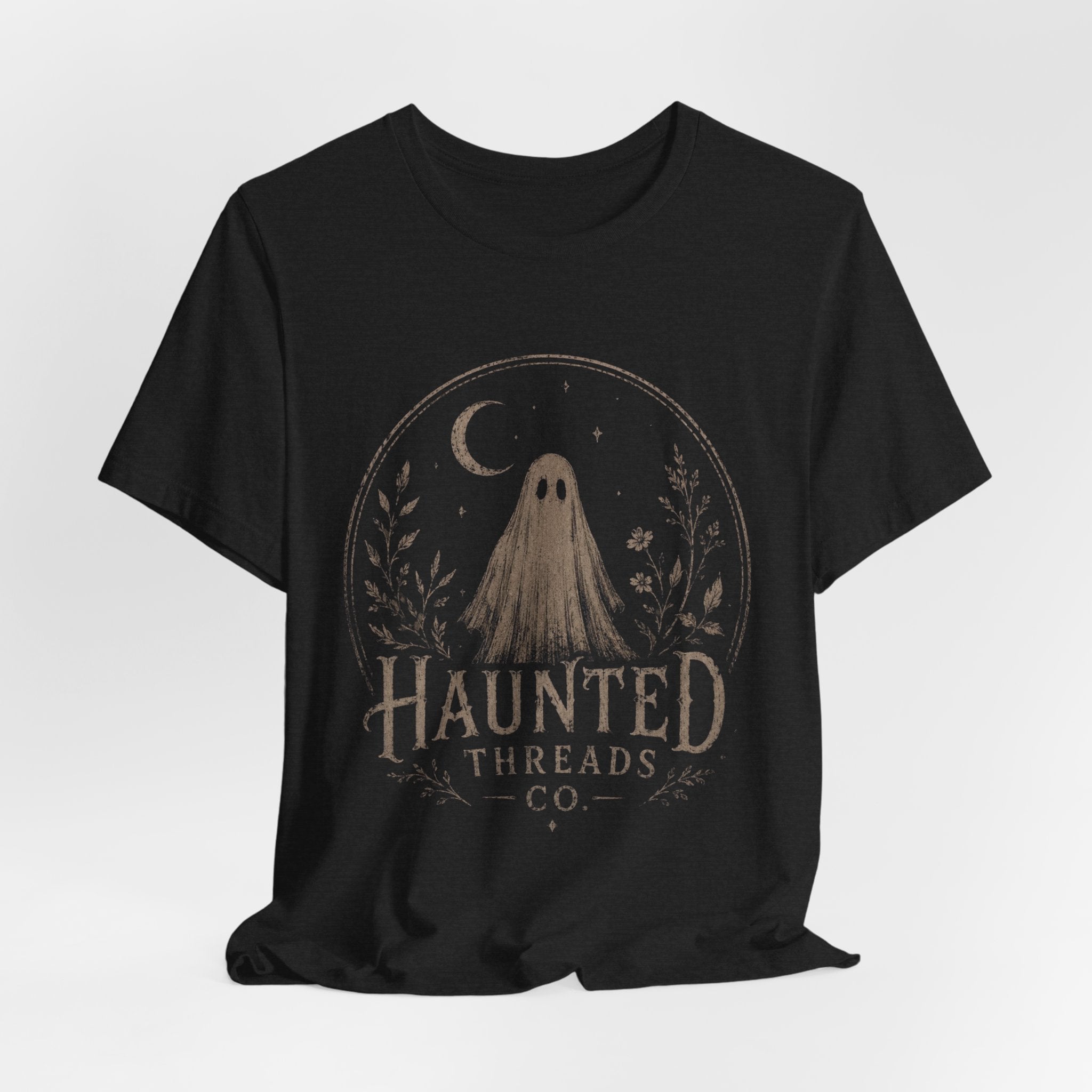 Haunted Threads Ghost Store Tee – Vintage Halloween T-Shirt